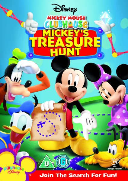 Mickey Mouse Clubhouse - Treasure Hunt DVD - Zavvi UK