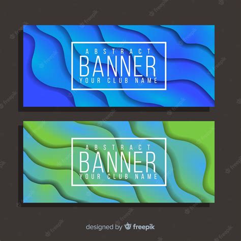 Free Vector | Abstract banner