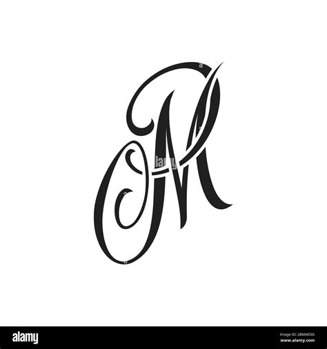 Script Letter M Tattoo