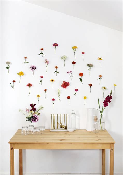 DIY Floral Wall Backdrop - The Merrythought