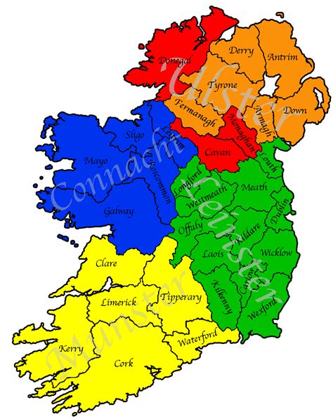 Ireland Map by amerindub on DeviantArt