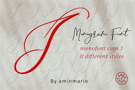 MONOGRAM J | Monofont caps J | Monogram fonts, Create text, Writing words