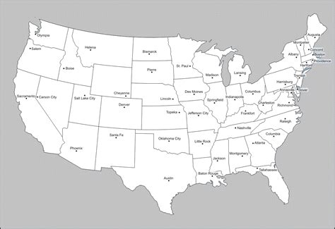 Blank US Map | United States Blank Map | United States Maps