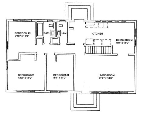 New One Story Ranch House Plans With Basement - New Home Plans Design