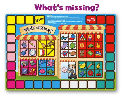 6 Memory Skills Board Games – ABC School Supplies