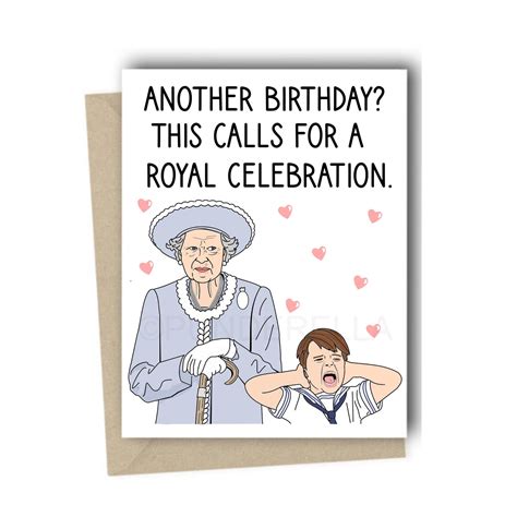 Queen Elizabeth Prince Louis Birthday Card Balcony - Etsy