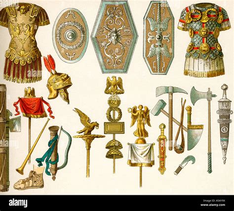 Ancient Roman Armor And Weapons