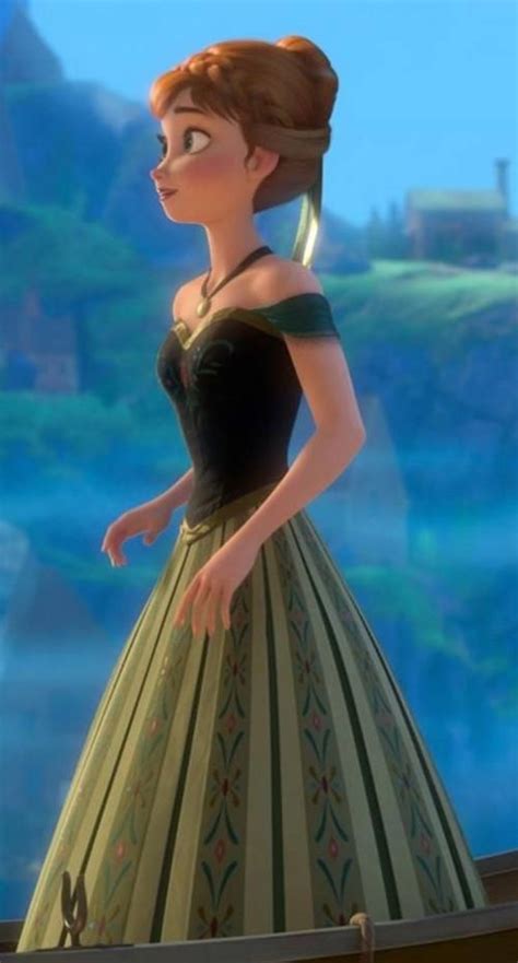 Anna | Anna disney, Coronation dress, Anna frozen