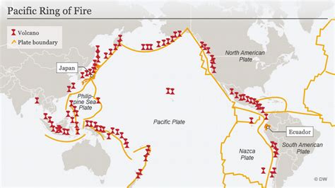 Ring Of Fire Earthquakes Map