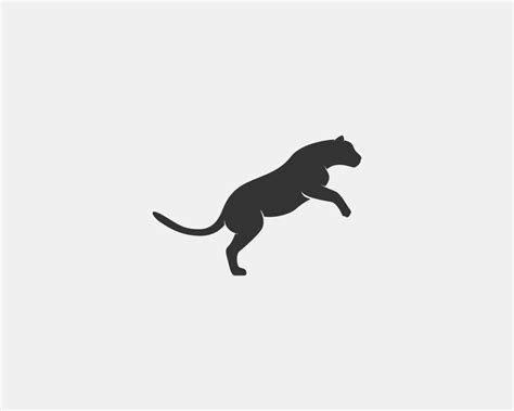 jaguar vector silhouette 11950657 Vector Art at Vecteezy