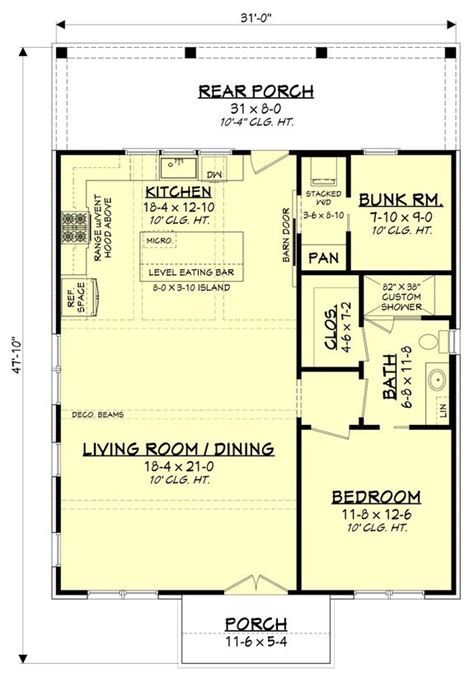 10 SMALL HOUSE PLANS WITH OPEN FLOOR PLANS – Sao Viet