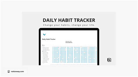 12 Best & Free Notion Habit Tracker Templates