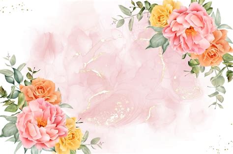 Elegant Flower Background Design | Best Flower Site