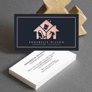 Sample House Cleaning Business Cards: Get Inspired for Your Own Design!