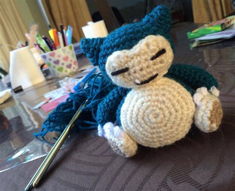 Snorlax Crochet! : pokemon