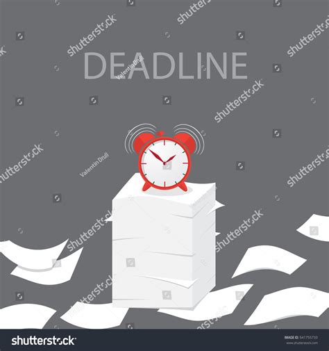 Paper Pile Flat Illustration Paperwork Office Stock Vector (Royalty Free) 541755733 | Shutterstock