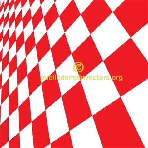 Checkered vector background with red tiles | Public domain vectors