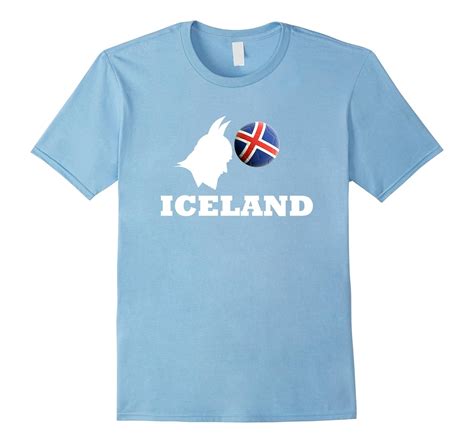 ICELAND Soccer T-shirt 2017 Icelandic Football Team Jersey-Art – Artvinatee