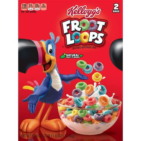 Product of Kellogg's Froot Loops 2 Pk. 21.8 oz. - Walmart.com - Walmart.com