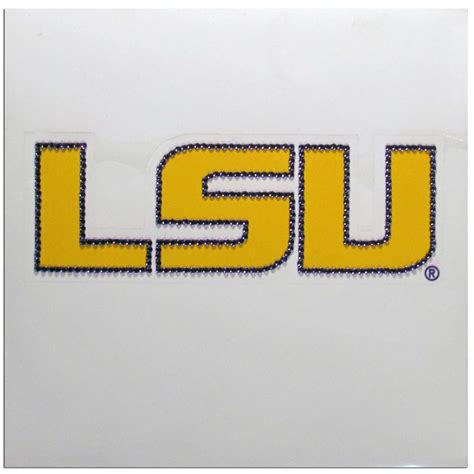 LSU Tigers Vinyl Bling Decal - Sports Unlimited