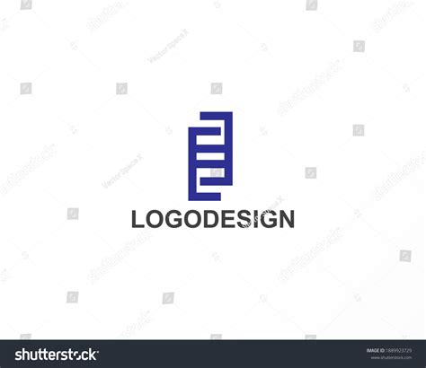 Blue Square Logo Design Identity Stock Vector (Royalty Free) 1889923729 | Shutterstock