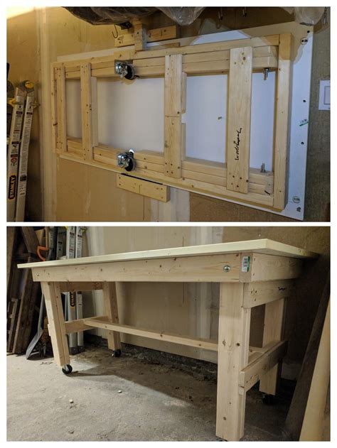 Diy Folding Workbench Plans In Folding Craft Table And Wood, 47% OFF