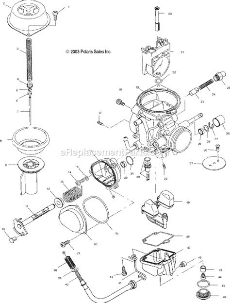 2001 Polaris Sportsman 500 Carburetor Parts | Reviewmotors.co