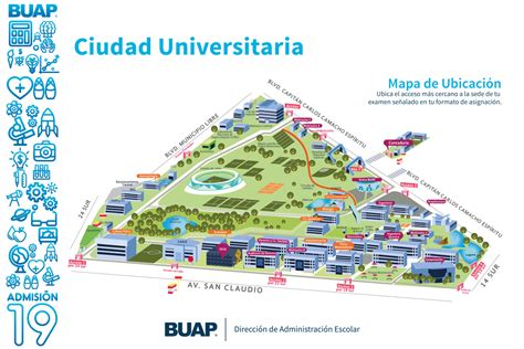 Unam Campus Map