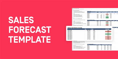 The Sales Forecast Template For Sales Managers (Free Excel) - Gong