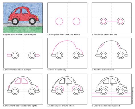 Race Car Drawing Step By Step at PaintingValley.com | Explore collection of Race Car Drawing ...