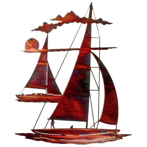 15 The Best Metal Sailboat Wall Art