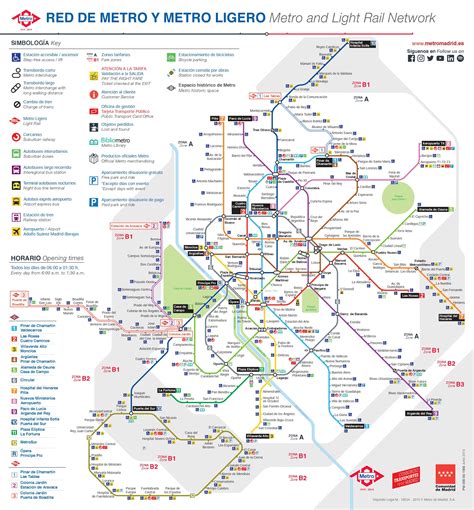 Madrid Metro Map | Madrid metro, Metro map, Map