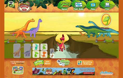 Pbskids Org Dinosaur Train Games | Kids Matttroy