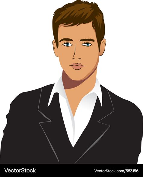 Young man Royalty Free Vector Image - VectorStock