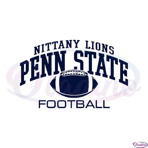 Penn State Nittany Lions Football Svg Graphic Designs Files - Oladino