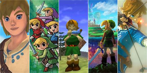 The Legend Of Zelda Games, In Chronological Order