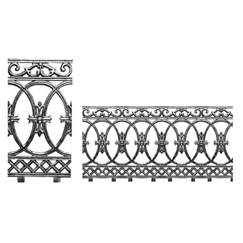 Cast iron Railing 0278 - Classic Art Restoration