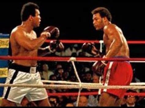 Muhammad Ali George Foreman Knockout