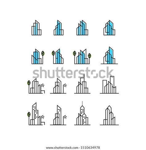 City Line Art Vector File Stock Vector (Royalty Free) 1510634978 | Shutterstock