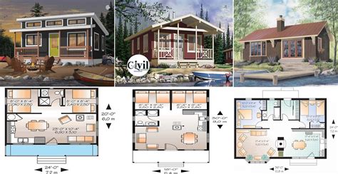 2 Bedroom Beach House Floor Plans - floorplans.click