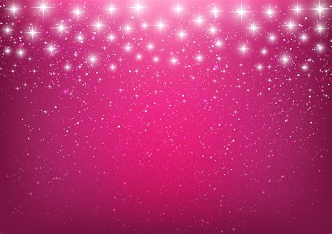 Shiny Stars on Bright Pink Background - Download Free Vectors, Clipart Graphics & Vector Art