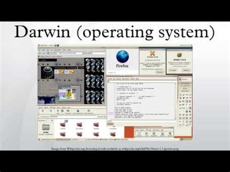 Darwin (operating system) - YouTube