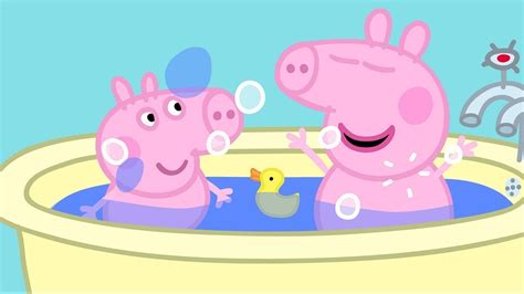 Peppa Pig English Episodes | Peppa Pig's Bath Time Peppa Pig Official Peppa Pig Ben and Holly ...