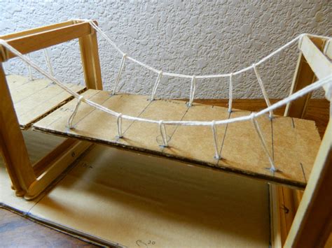 Simple Suspension Bridge Model : 8 Steps - Instructables