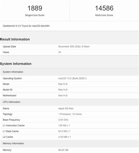 Apple M2 Max 12-Core CPU Benchmarks Show Up to 10% Single-Thread & 20% Multi-Thread Performance ...