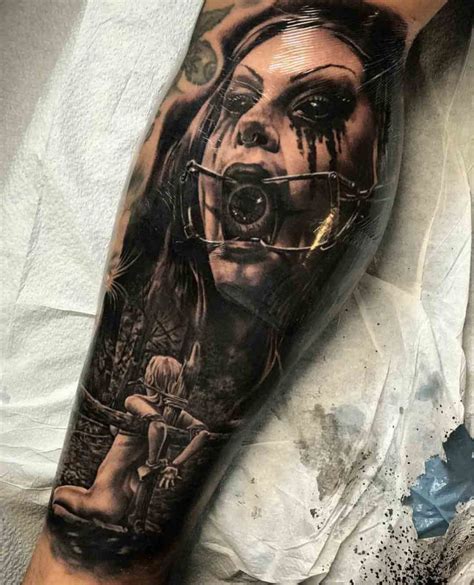 Creepy Horror Tattoo - Best Tattoo Ideas Gallery