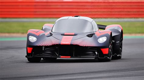 Aston Martin Valkyrie runs at Silverstone ahead of the British Grand Prix