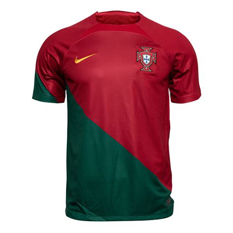 Portugal Home Soccer Jersey Custom World Cup Jersey 2022