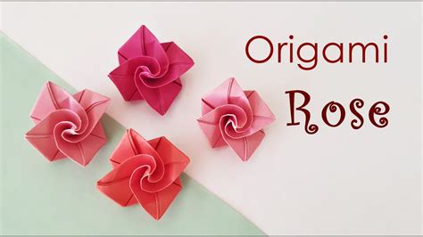 How To Make A Paper Rose Step By Step