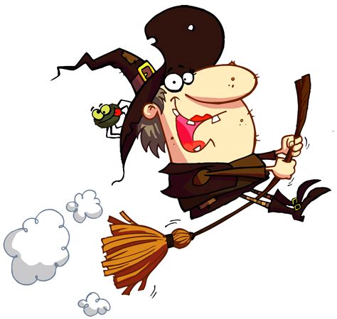 Halloween Funny Witch PNG Clipart | Gallery Yopriceville - High-Quality Images and Transparent ...